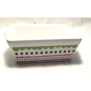 Celebrate It Mini Ceramic Loaf Pan